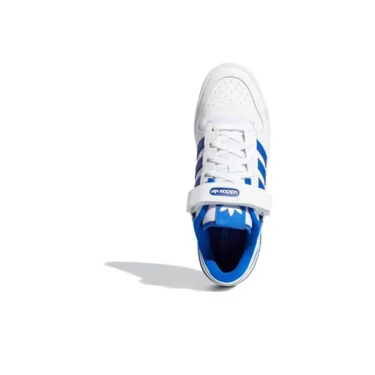 אדידס פורום - ADIDAS FORUM Low White/Team Royal Blue SNEAKERS – תמונה 5