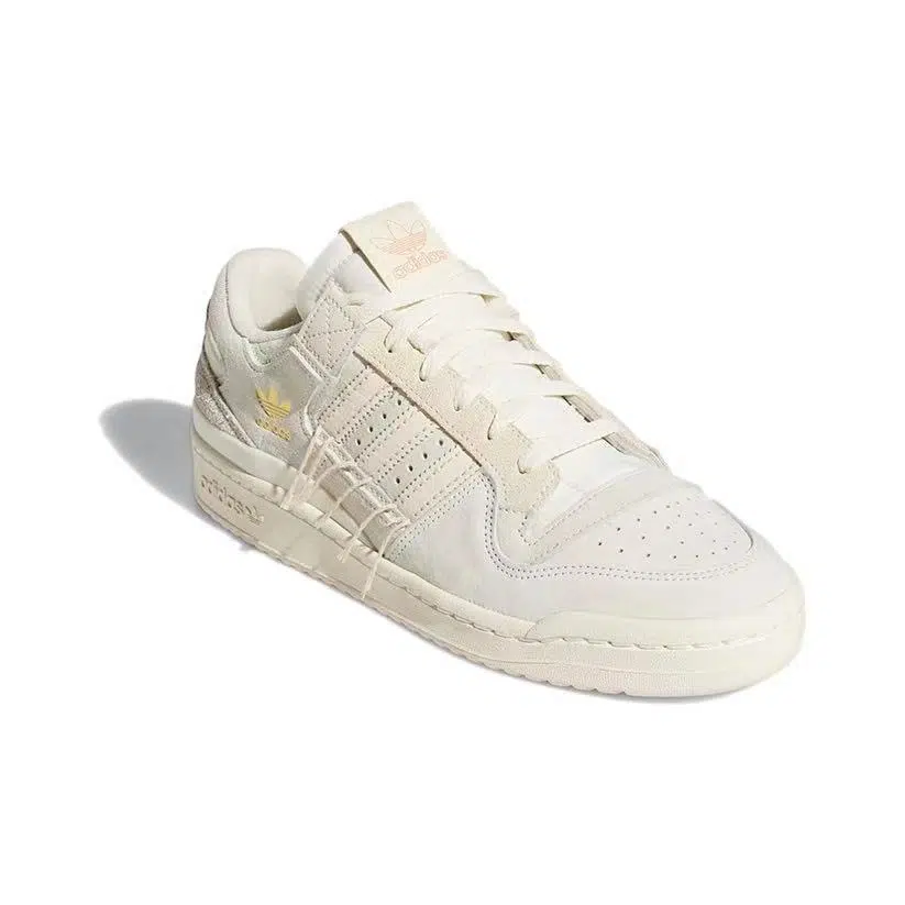 אדידס פורום - ADIDAS FORUM Low Cream/Brown SNEAKERS – תמונה 4