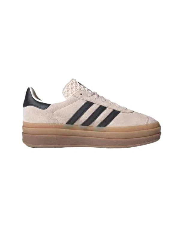 אדידס גאזל- ADIDAS GAZELLE BOLD SHOES Pink/Black – תמונה 2