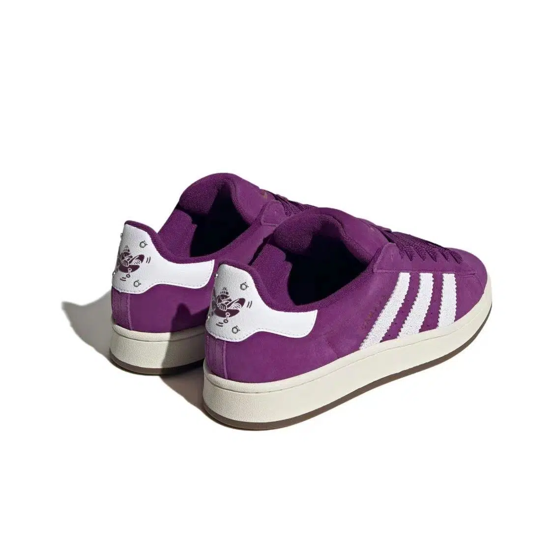 אדידס קמפוס- ADIDAS CAMPUSE Purple/White – תמונה 4
