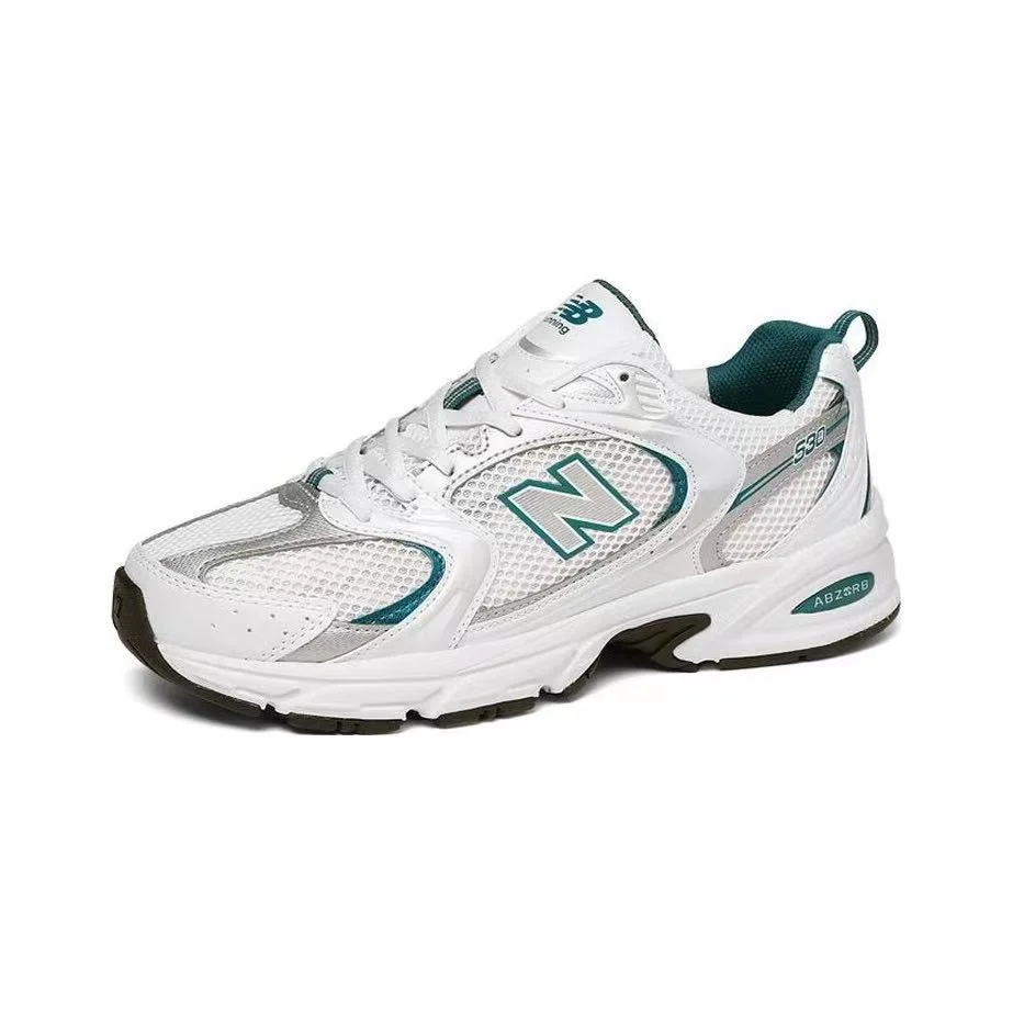  סניקרס ניו באלאנס NEW BALANCE 530 GREEN & WHITE – תמונה 3