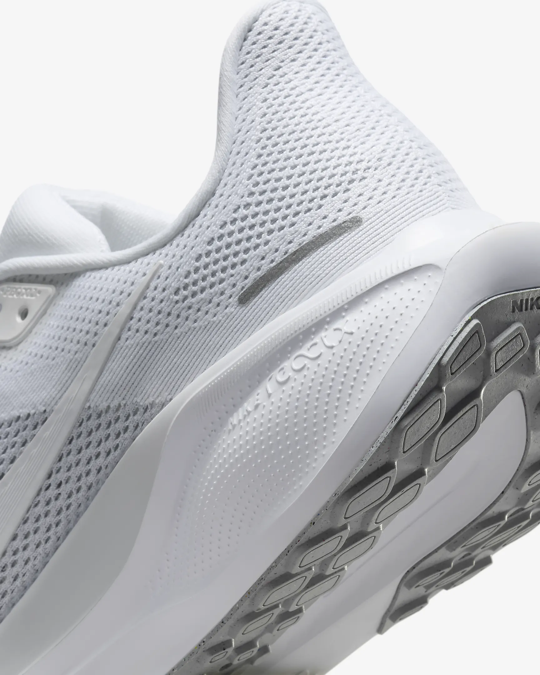 נעלי נייק פגסוס - Nike Pegasus 41 White Pure Platinum – תמונה 8