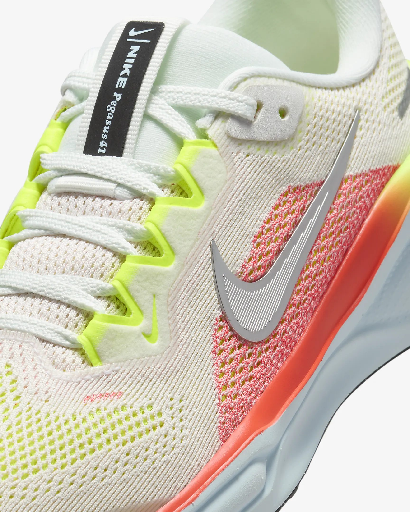 נעלי נייק פגסוס - Nike Pegasus 41 Summit White Bright – תמונה 7