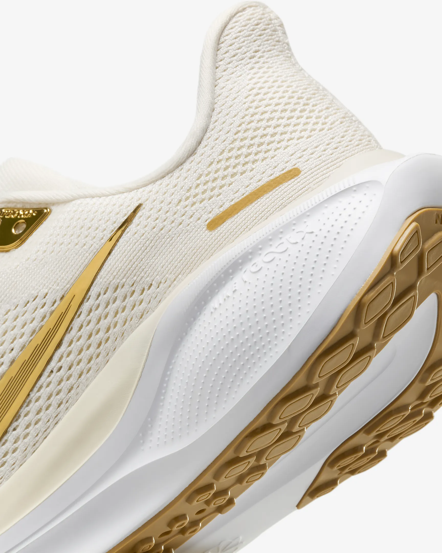 נעלי נייק פגסוס - Nike Pegasus 41 Cream and White – תמונה 8