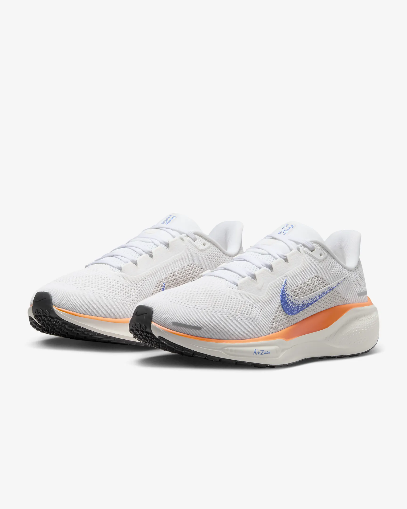 נעלי נייק פגסוס - Nike Pegasus 41 Blueprint Grey ange – תמונה 4