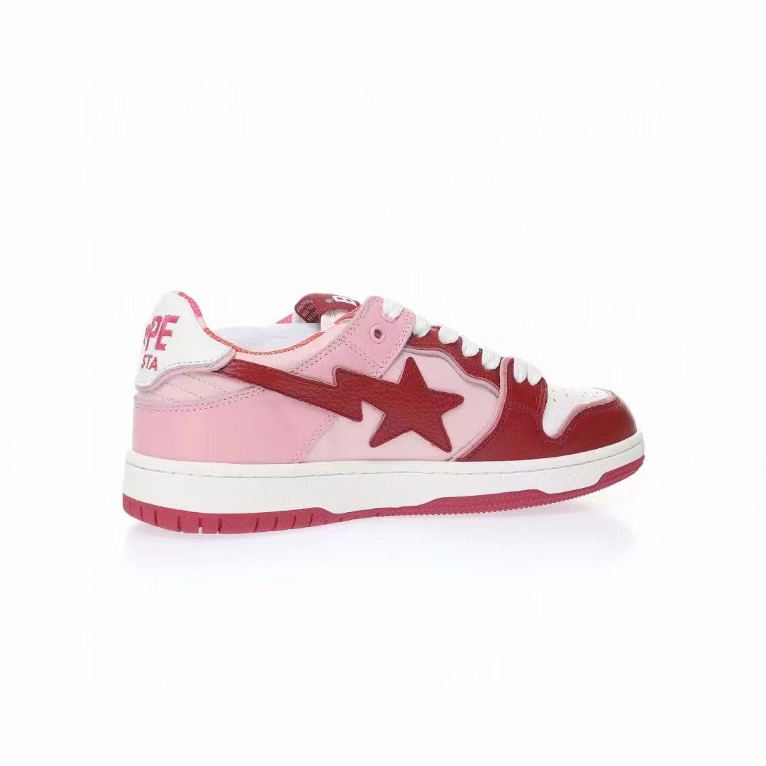 סניקרס BAPE M2 Red White – תמונה 7