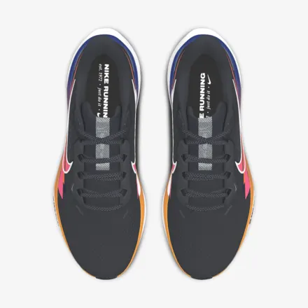 נעלי נייק פגסוס - Nike Pegasus 41 By You Black Red – תמונה 4