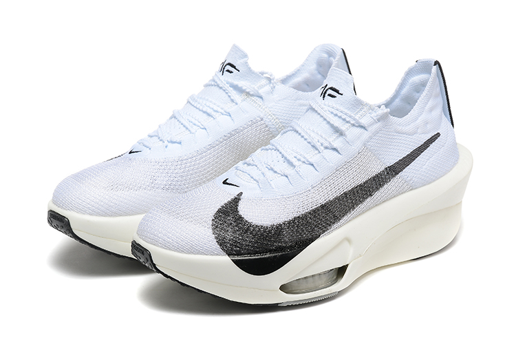 נעלי נייק-Nike Air Zoom Alphafly NEXT% 3 White Black – תמונה 4