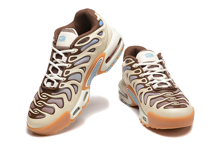 נעלי נייק- NIKE AIR MAX PLUS DRIFT Cream Gray – תמונה 3