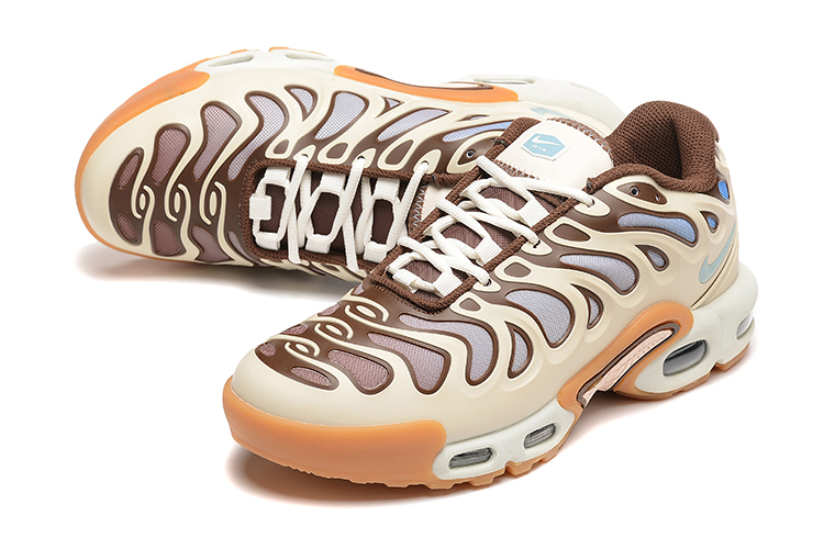נעלי נייק- NIKE AIR MAX PLUS DRIFT Cream Gray – תמונה 4