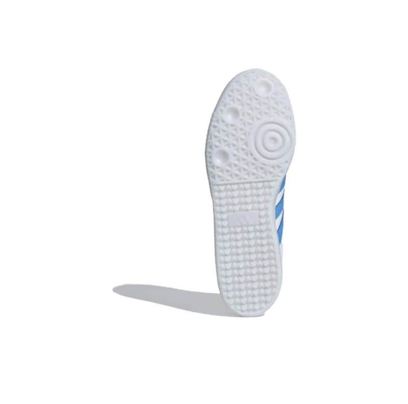 נעלי אדידס סמבה-Samba ADV Sneakers White Blue – תמונה 5