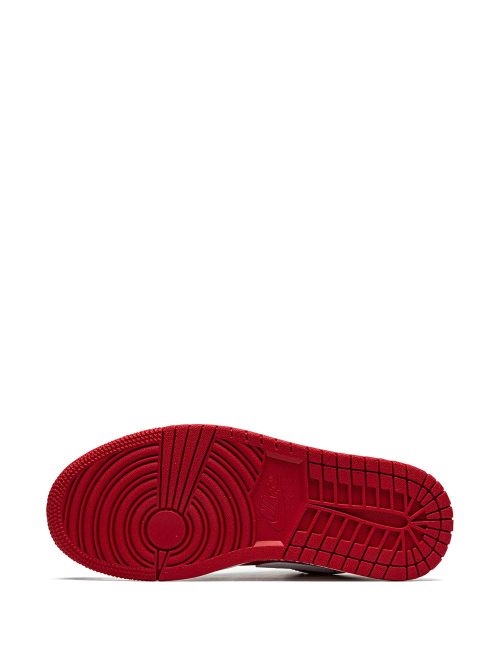 נייק ג'ורדן -NIKE AIR JORDAN 1 LOW - Black/White/Gym Red – תמונה 4