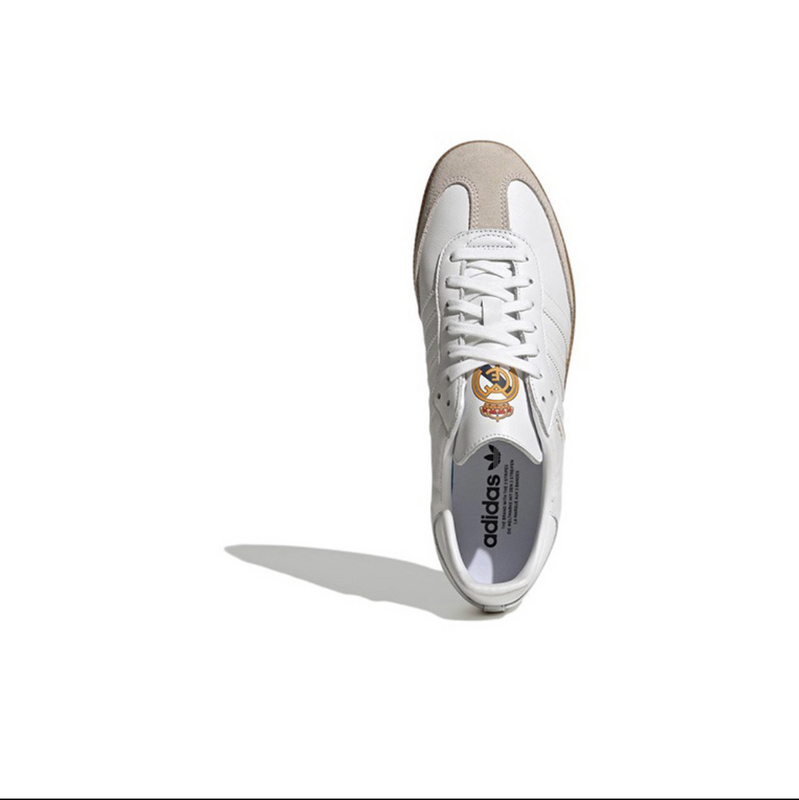נעלי אדידס סמבה-Samba ADV Sneakers White Gray – תמונה 3