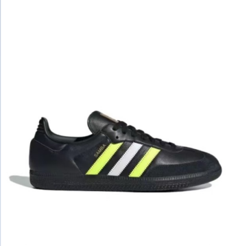 נעלי אדידס סמבה-Samba ADV Sneakers Black White Lemon