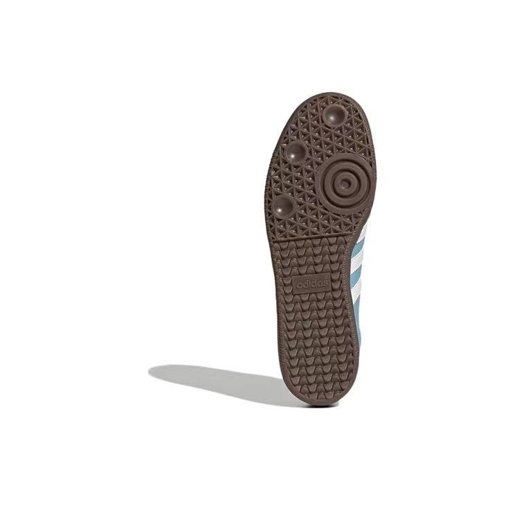 נעלי אדידס סמבה-Samba ADV Sneakers Sky Blue/White – תמונה 5