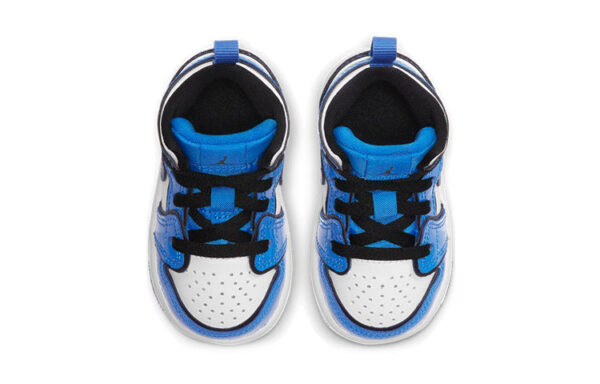 Air Jordan 1 Low Blue White ילדים – נייק ג'ורדן – תמונה 3