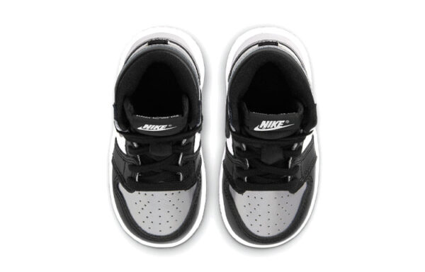 Air Jordan 1 Low Silver Black White ילדים – נייק ג'ורדן – תמונה 3