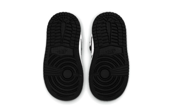 Air Jordan 1 Low Silver Black White ילדים – נייק ג'ורדן – תמונה 5