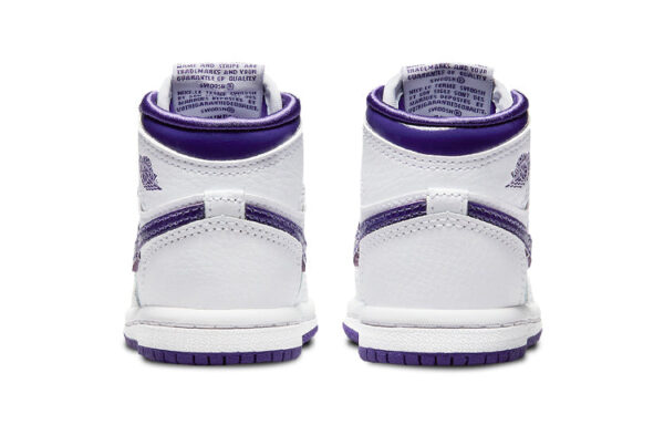 Air Jordan 1 Low Blue White ילדים – נייק ג'ורדן – תמונה 4