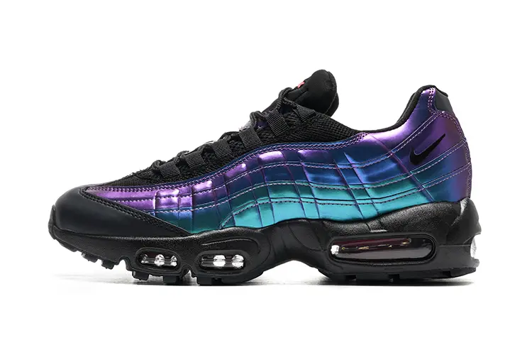 נעלי נייק NIKE AIR MAX 95 BLUE BLACK TURKIZ – תמונה 2