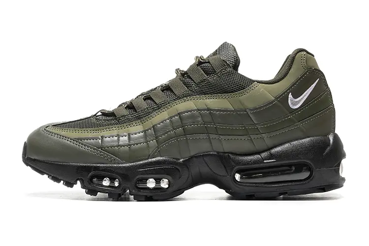 נעלי נייק NIKE AIR MAX 95 OLIVE BLACK TURKIZ – תמונה 2