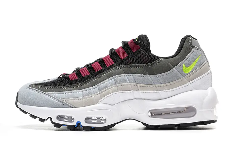 נעלי נייק NIKE AIR MAX 95 GRAY WHITE TURKIZ – תמונה 2