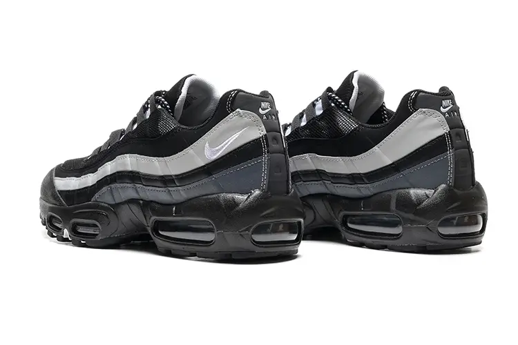 נעלי נייק NIKE AIR MAX 95 WHITE BLACK TURKIZ – תמונה 3