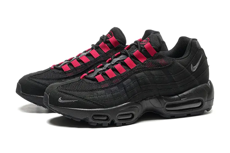 נעלי נייק NIKE AIR MAX 95 BLACK RED TURKIZ – תמונה 2