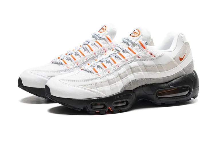 נעלי נייק NIKE AIR MAX 95 WHITE CREAM BLACK TURKIZ – תמונה 3