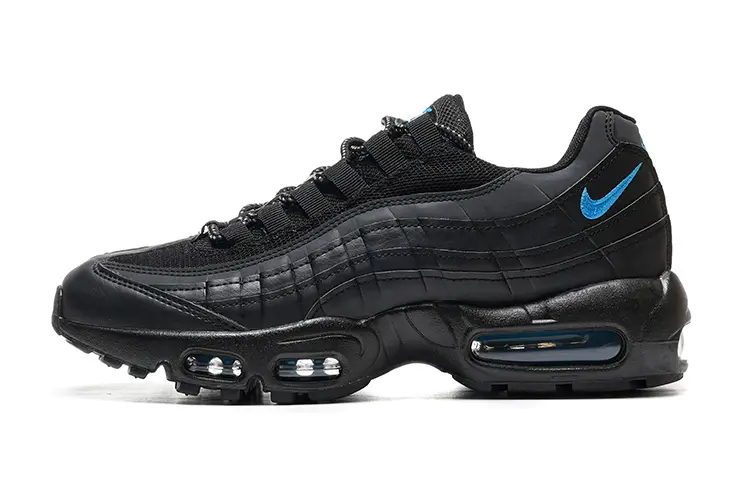 נעלי נייק NIKE AIR MAX 95 BLACK TURKIZ – תמונה 2