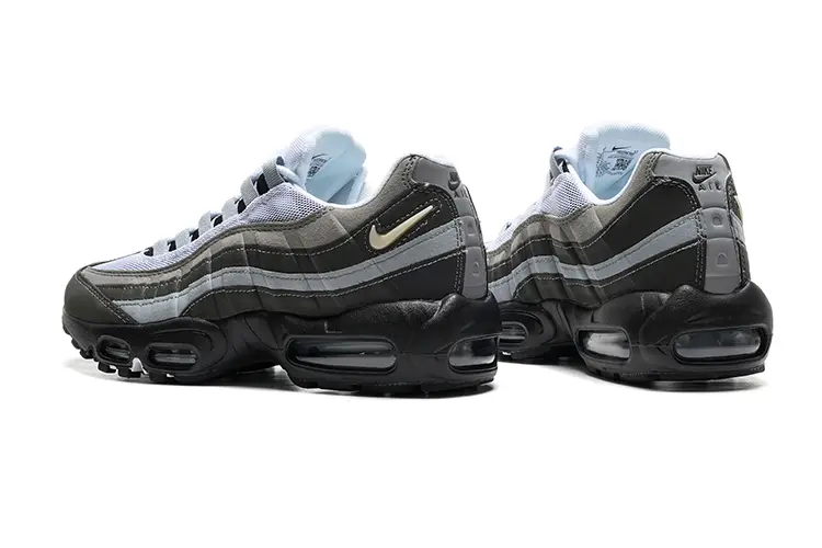 נעלי נייק NIKE AIR MAX 95 GRAY WHITE TURKIZ – תמונה 4