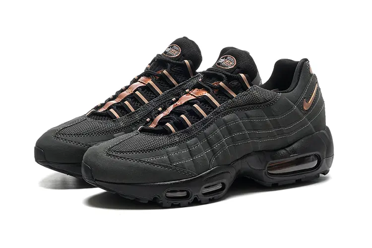 נעלי נייק NIKE AIR MAX 95 BLACK TURKIZ – תמונה 3