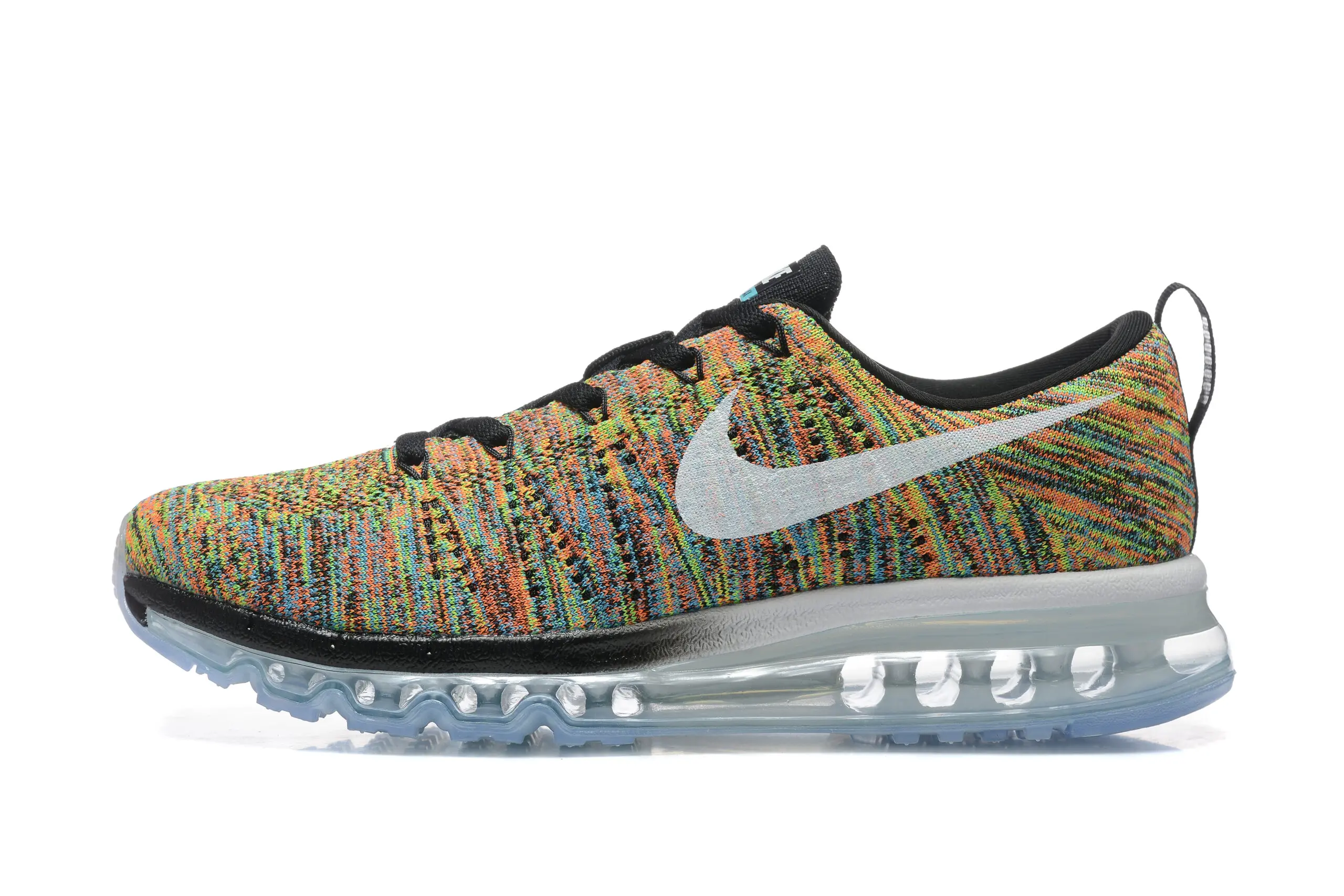נעלי נייק-Nike air max Flyknit 2014 Multicolor White – תמונה 5