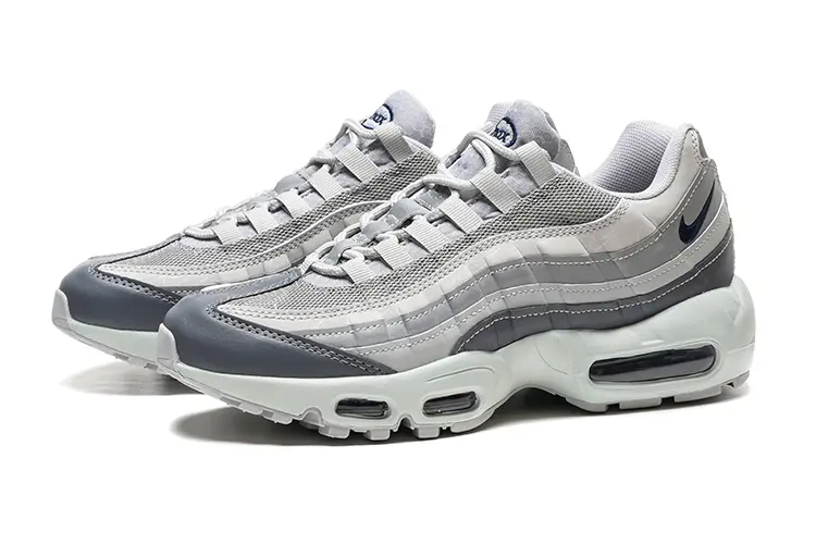 נעלי נייק NIKE AIR MAX 95 WHITE GRAY TURKIZ – תמונה 4
