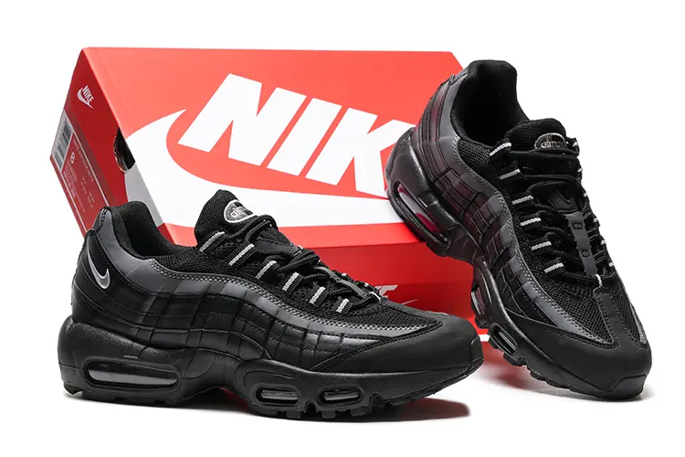 נעלי נייק NIKE AIR MAX 95 BLACK TURKIZ – תמונה 5