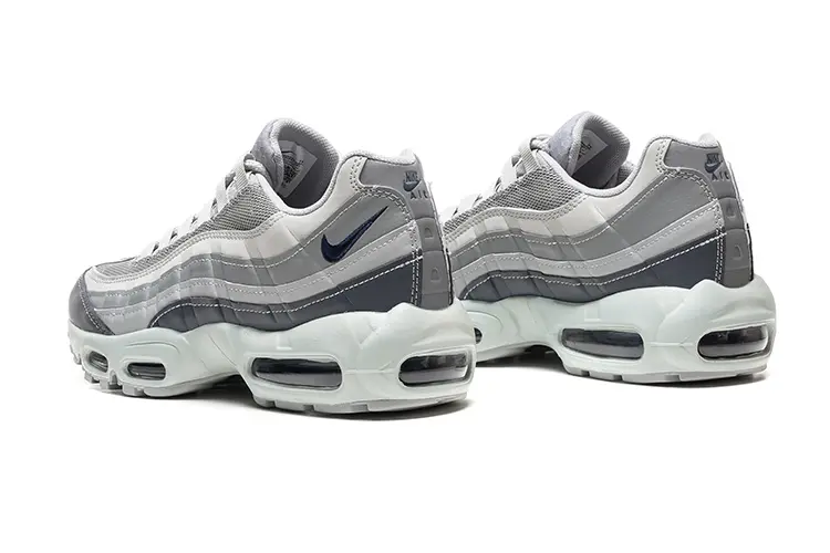 נעלי נייק NIKE AIR MAX 95 WHITE GRAY TURKIZ – תמונה 3