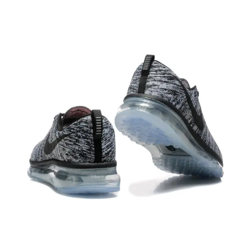 נעלי נייק-Nike air max Flyknit 2014 Black Gray – תמונה 7