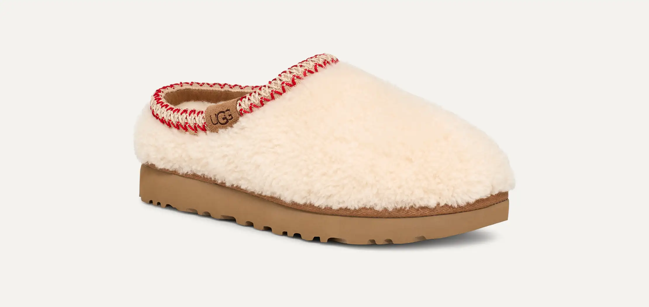UGG Curly Plush Slip-On – כפכפי האג נשים פרווה – תמונה 9