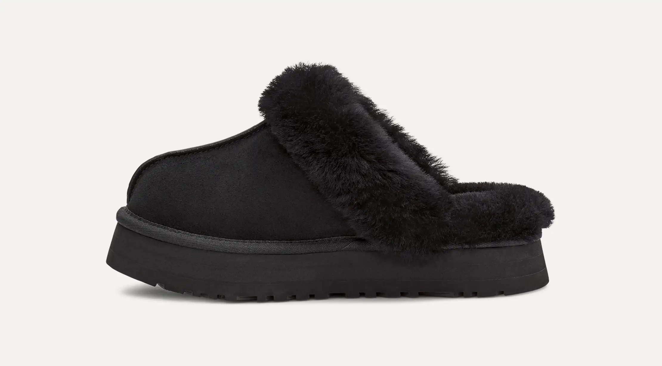 UGG Tazzelle Plush Platform – נעלי האג נשים פרווה פלטפורמה – תמונה 12