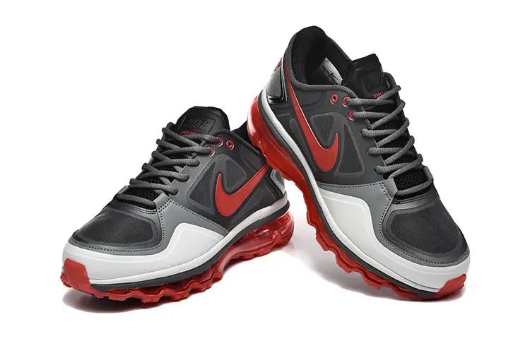 נעלי נייק-Nike Trainer 1.3 MAC White Gray Red – תמונה 6