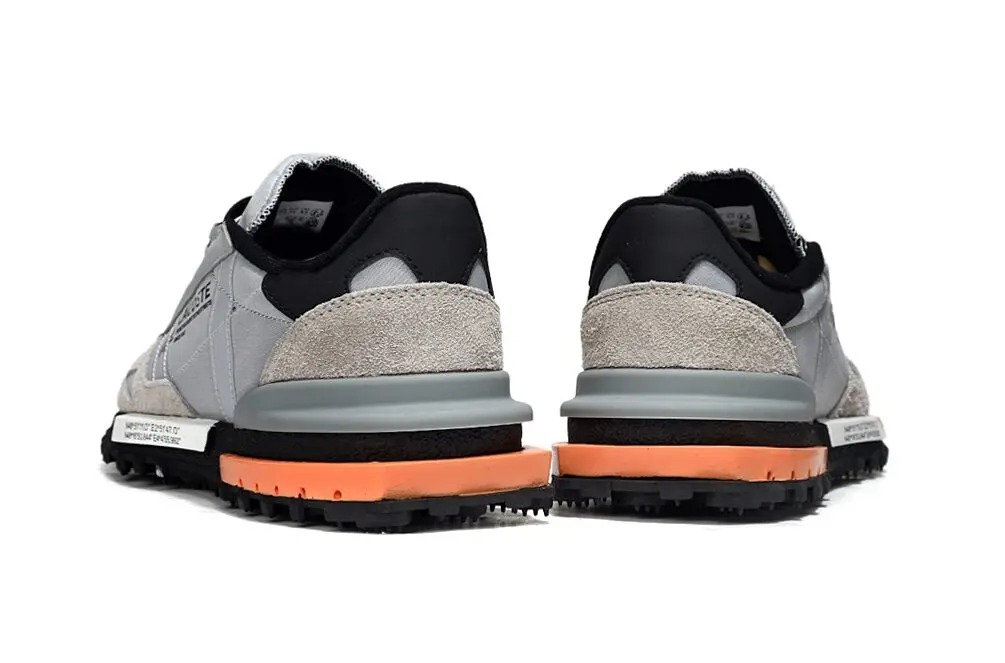 נעלי לקוסט-LACOSTE SHOES GRAY ORANGE – תמונה 6