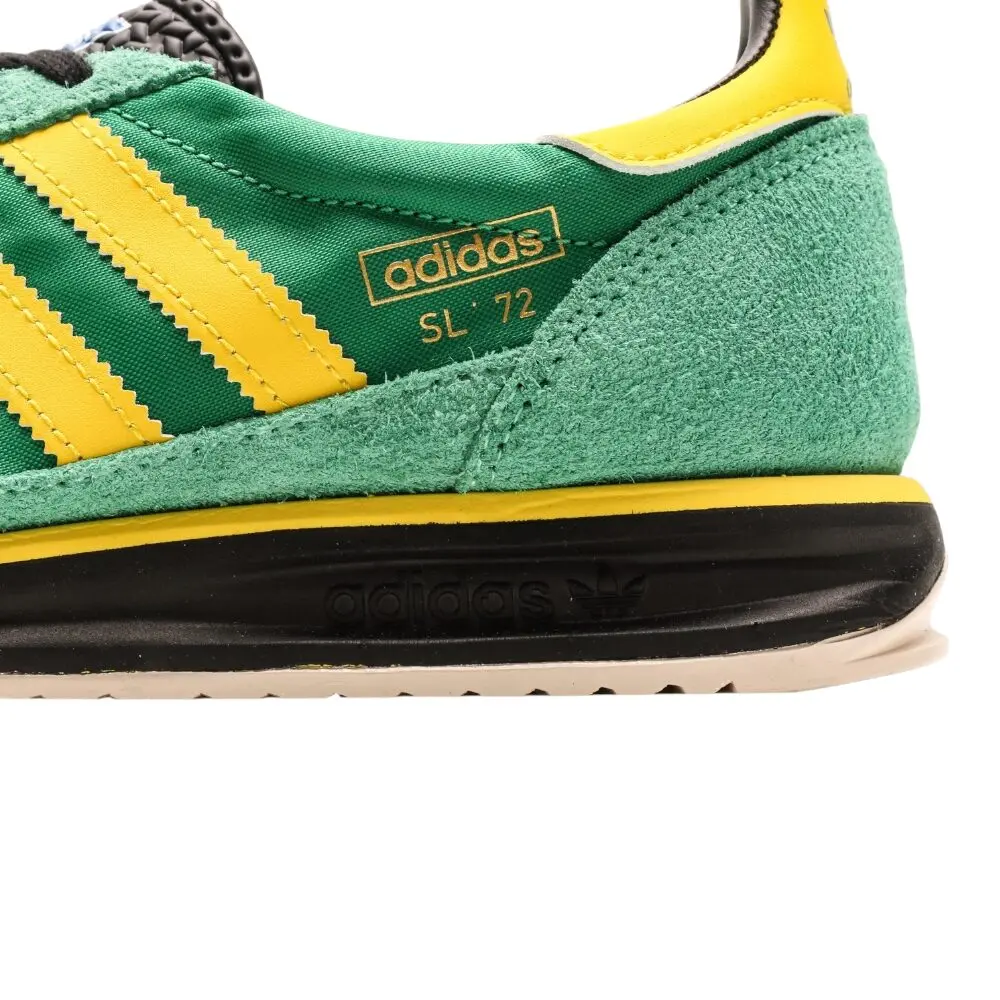 נעלי אדידס-Adidas SL 72 GREEN Yellow soft – תמונה 9