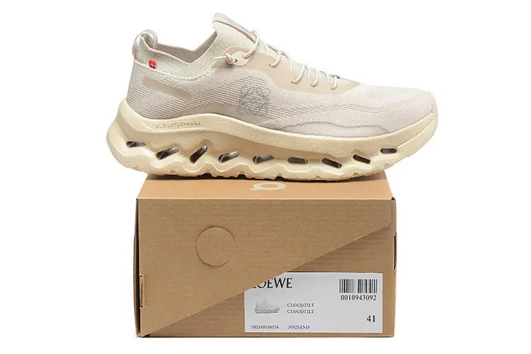 נעלי און קלאוד Cloud ON RUNNING GRAY CREAM – תמונה 4