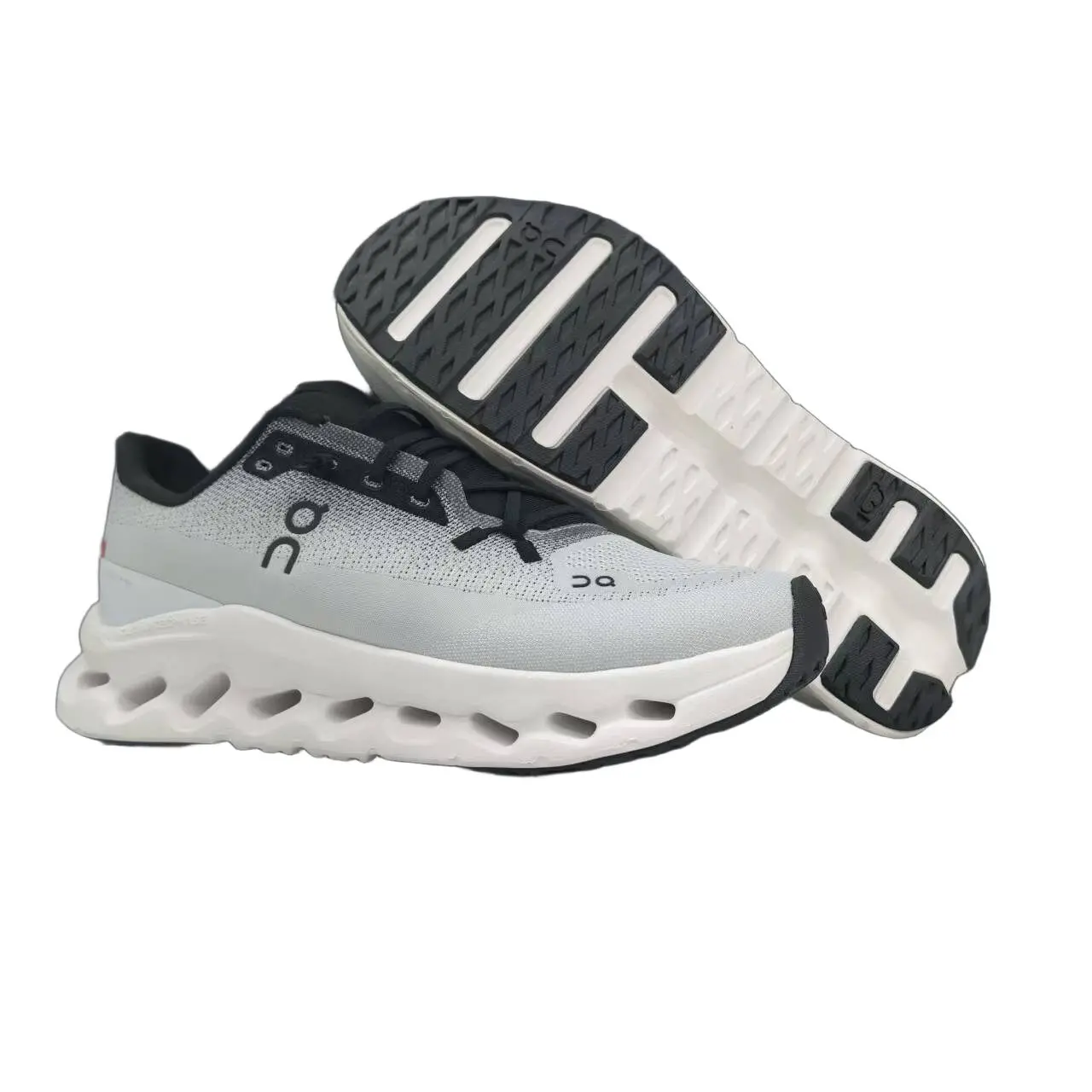נעלי און קלאוד Cloud ON RUNNING GRAY BLACK – תמונה 4