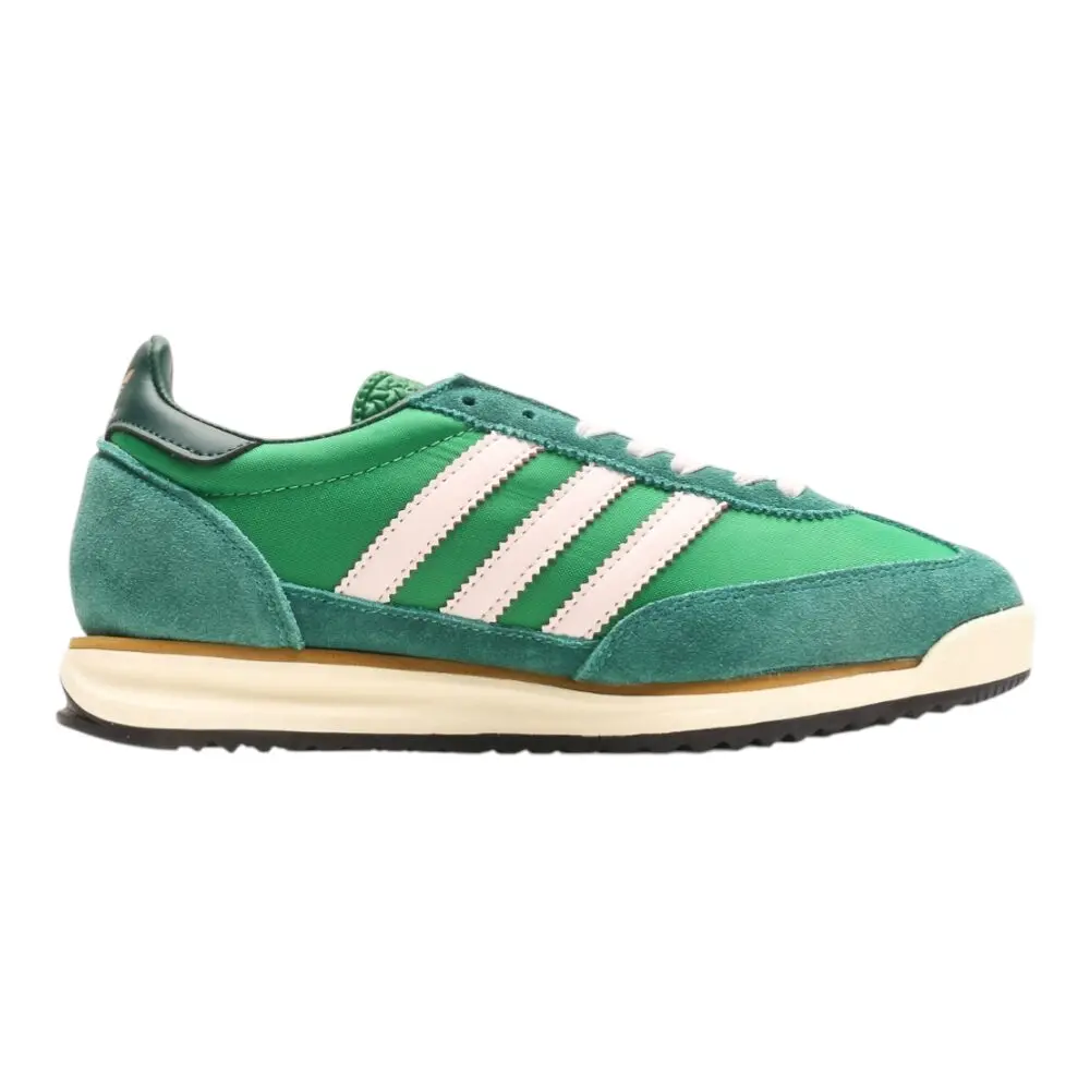 נעלי אדידס-Adidas SL 72 Green White soft – תמונה 2