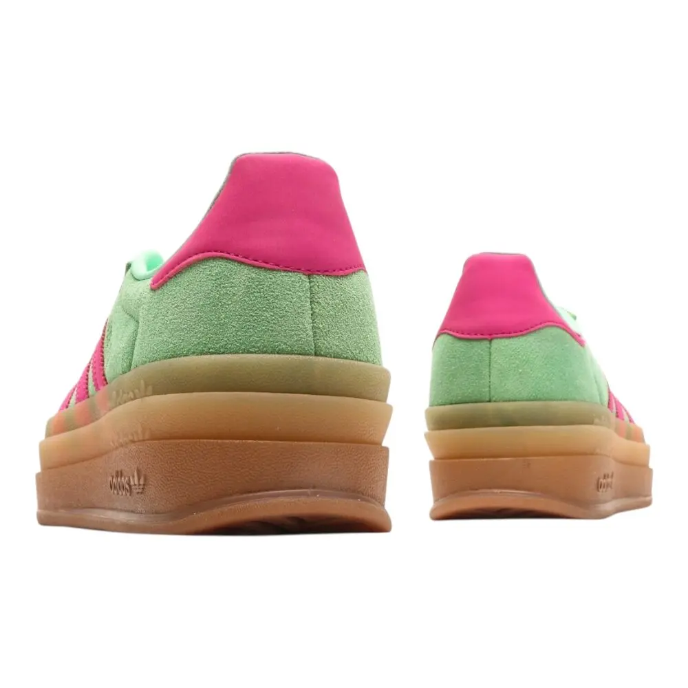 אדידס גאזל- ADIDAS GAZELLE BOLD SHOES Green Pink – תמונה 6