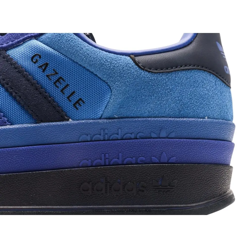 אדידס גאזל- ADIDAS GAZELLE BOLD SHOES Deep Blue – תמונה 5