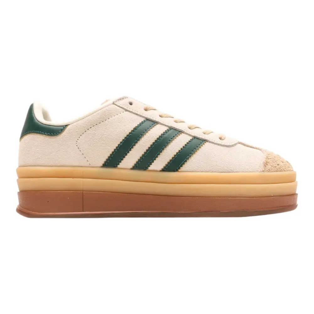 אדידס גאזל- ADIDAS GAZELLE BOLD SHOES Sand Green – תמונה 2