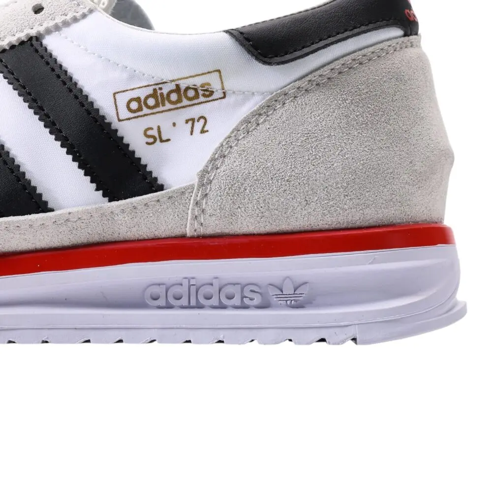 נעלי אדידס-Adidas SL 72 White Black soft – תמונה 9