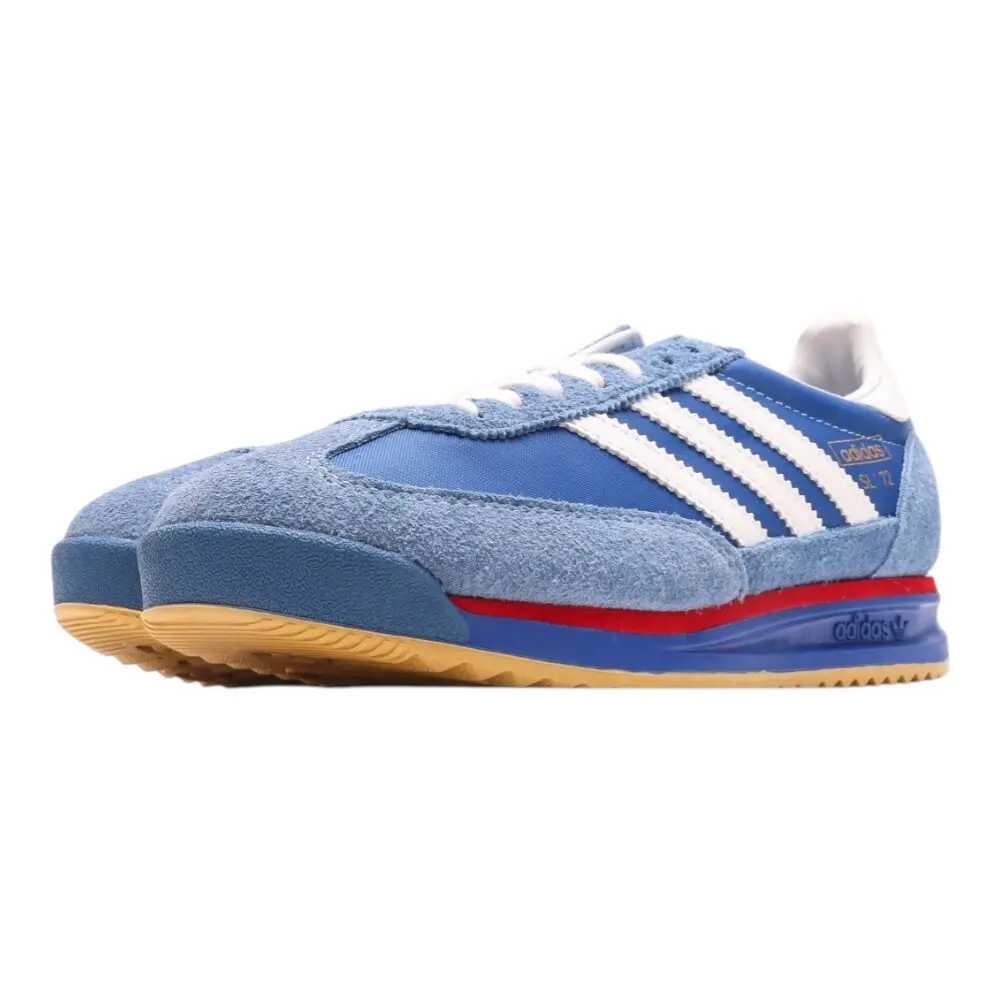 נעלי אדידס-Adidas SL 72 Blue White soft – תמונה 4